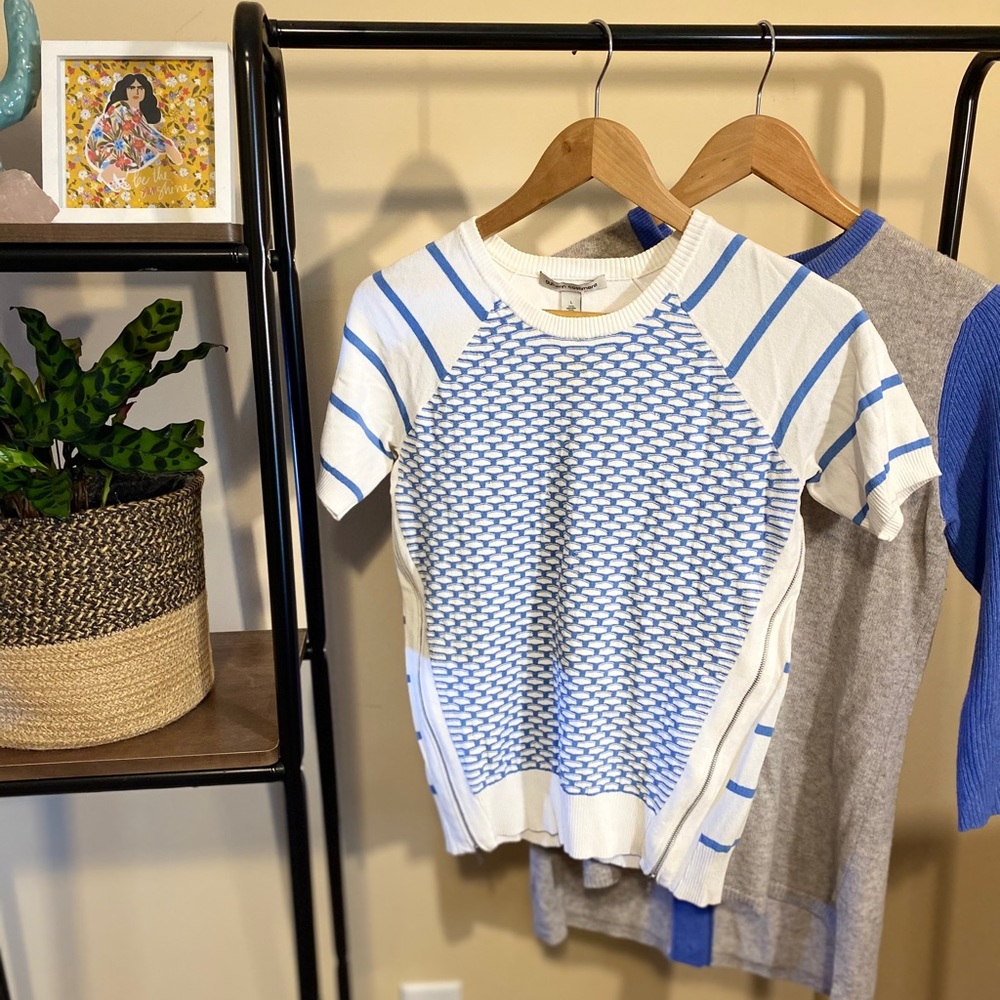 Autumn Cashmere Striped Shirt